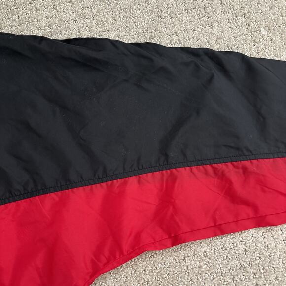 Nike Windbreaker Jacket 90s Red Blue Men Sz M Colorblock Full Zip Lightweight - Picture 13 of 13